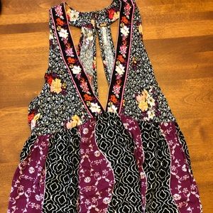 FREE PEOPLE patterned top